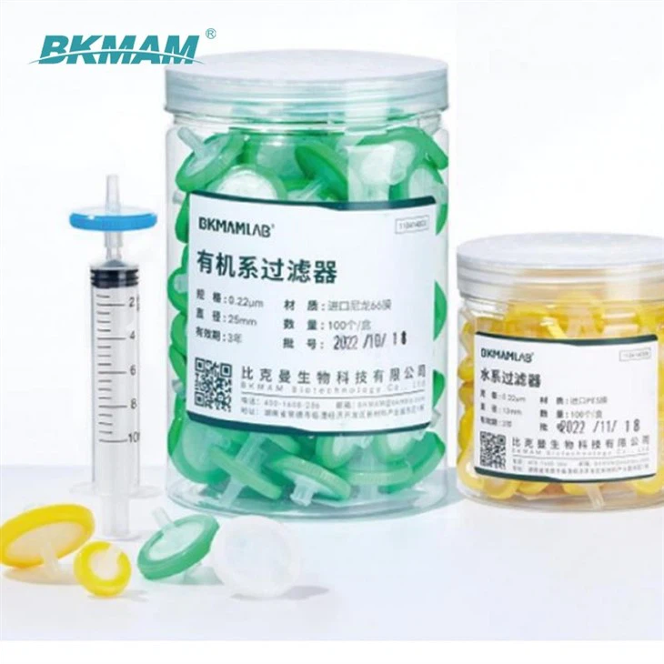 Nylon Membrane Syringe Filter